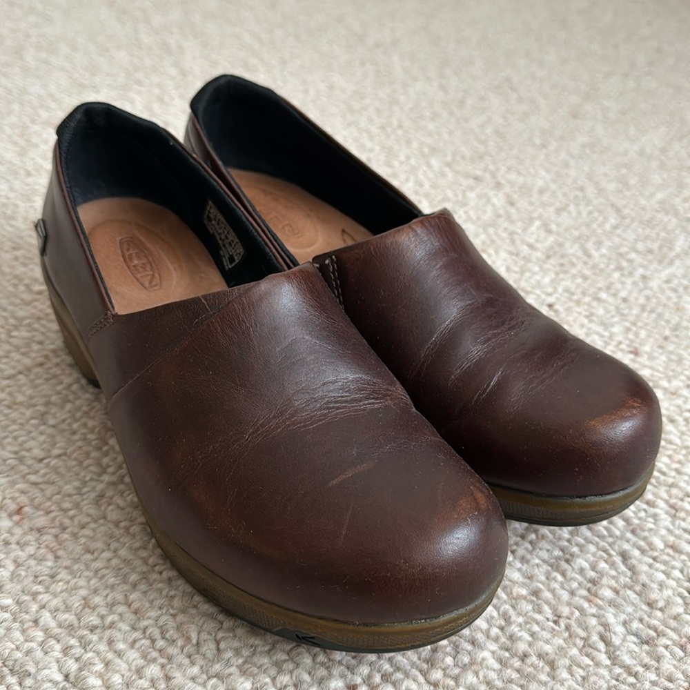 Keen Mora Slip-On Service Clogs, Nurse Work Shoe sz 38 7.5 women’s
